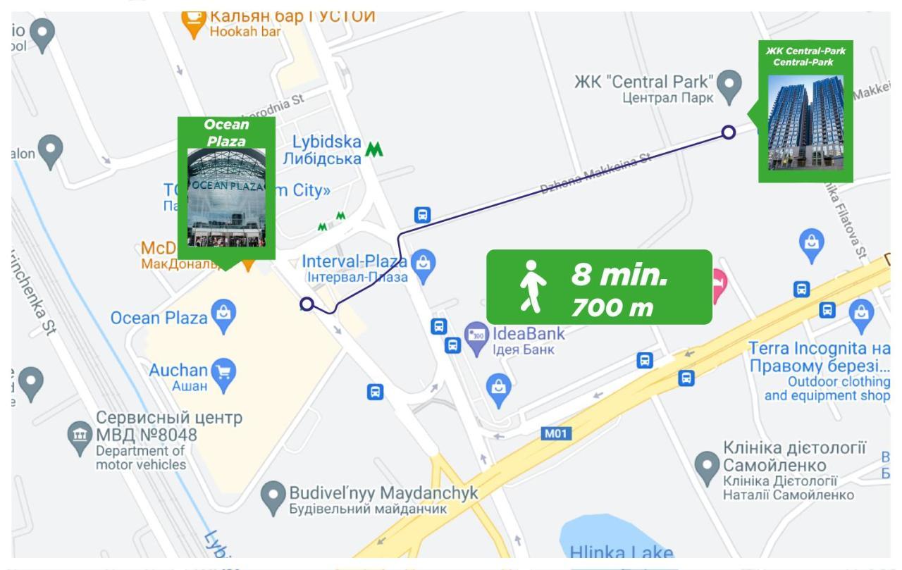 Petrovdom Apartaments 11-212 In Rc Central Park, 7 John Mccain Street Kiev Buitenkant foto